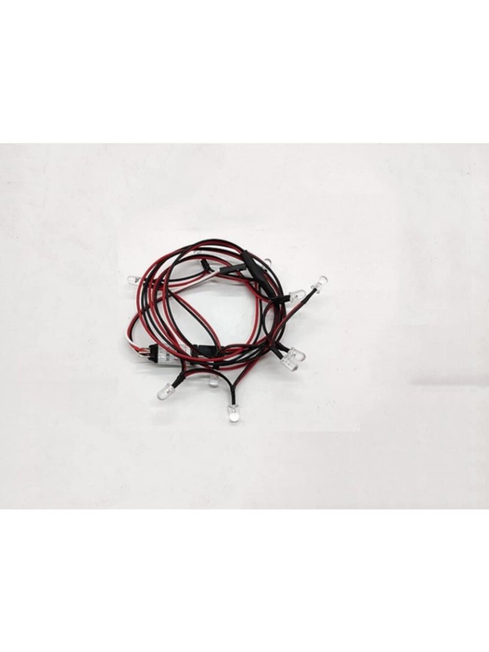 LED Light Kit for RC Cars - Bright Headlights & Red Taillights for Upgrades